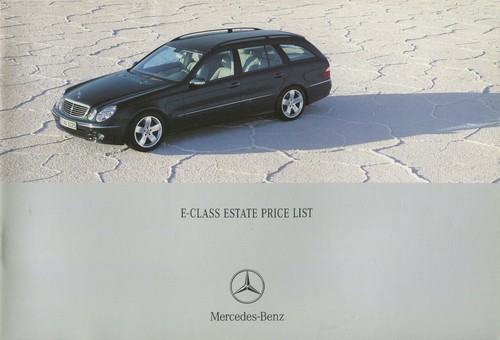 Car price list brochure - list,