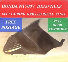 HONDA NT700V VA DEAUVILLE 2006-2013 LEFT FAIRING GRILLED INFILL PANEL  VVGC 