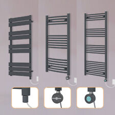 Electric Heated Towel Rail Prefilled Warmer Curved Straight Flat Panel Radiator