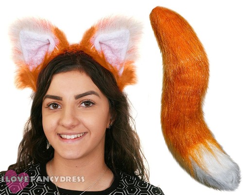 Deluxe fox ears - fox, set