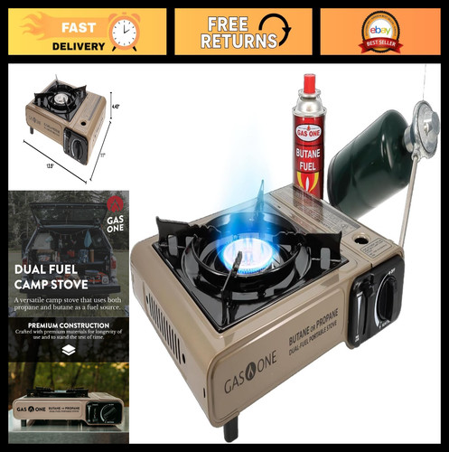 Portable dual fuel camping - fuel,