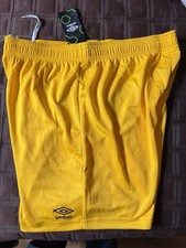 $25 * NEW* UMBRO Men’s 100% Polyester Shorts L Drawstring 6” Inseam Unlined