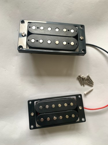 Black electric guitar - black,
