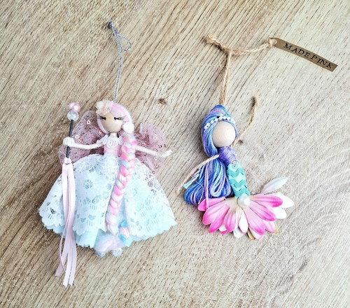 Beautiful handmade wooden peg - beautiful,