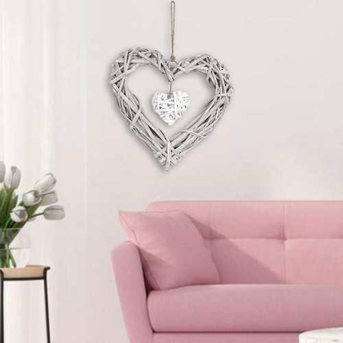 Rustic hanging heart shape - rustic,