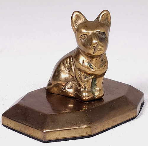 Vtg brass bronze french - vtg,