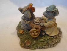 WEE   FOLK MICE FIGURINE