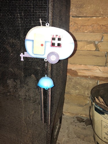 Wind chime retro style - retro,
