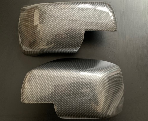 Carbon fibre wing mirror - carbon,