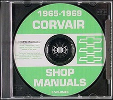 Corvair Shop Manual CD 1965