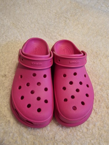 Crocs deep pink crush platform - deep,