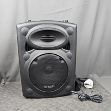 Ibiza Sound Portable PA Bluetooth SD Card USB MP3 Recorder Guitar/Mic Input 2Ch