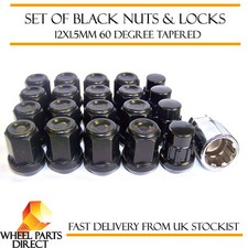 Black Wheel Nuts & Locks
