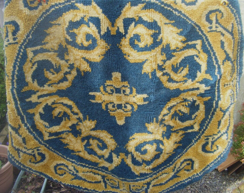 Rug vintage latch hook - vintage,