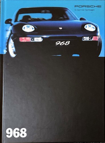 Porsche 968 brochure brochure
