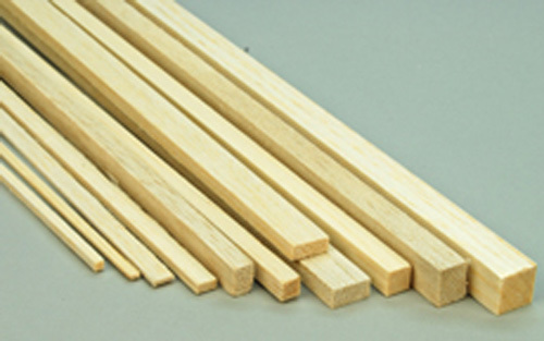 Balsa wood strip premium - balsa,