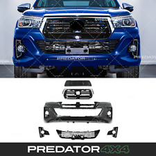 FACELIFT LOOK UPGRADE ROCCO BODY KIT GRILLE BUMPER FOR TOYOTA HILUX REVO 15-17