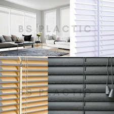 Pvc venetian blinds wood grain - pvc,