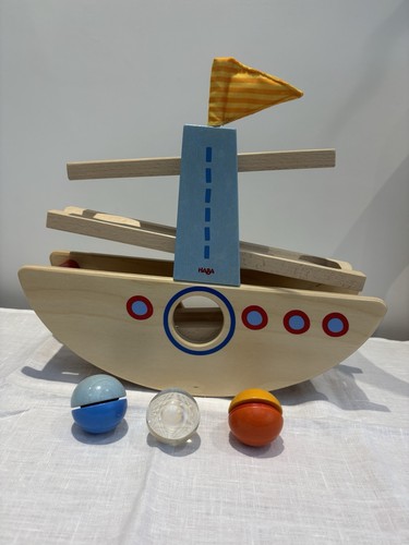 Haba wooden rocking dinghy - haba,
