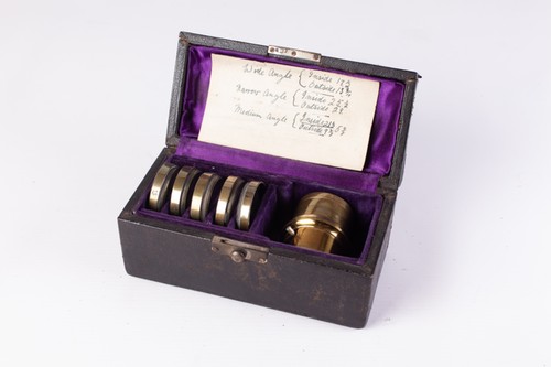 Brass combinable lens - brass,