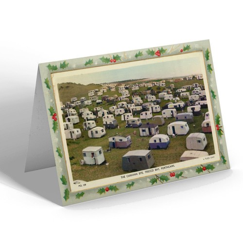 Christmas card vintage wales - christmas,