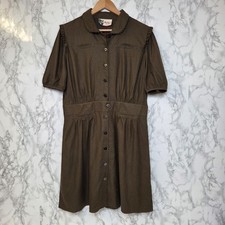 Jaeger Linen Blend Tea Dress