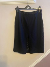 REISS LADIES BLACK SPLIT FRONT