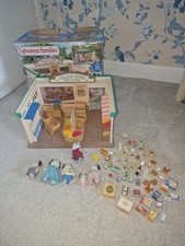 Sylvanian Families Village Store Play Set with Beagle Family & Accessories