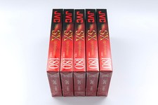 5X JVC E-180 SX-B VHS Blank