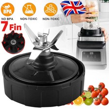 ​7Fins Extractor Cross Blade For Nutri Ninja Auto iQ Blender 900W 1000W Parts