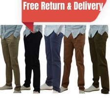 Mens Chino Trousers Slim Fit