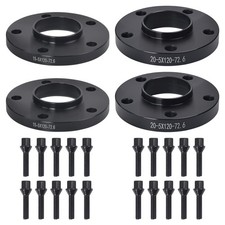 15/20mm Black Wheel Spacers &