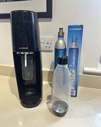 Sodastream black with empty - sodastream,