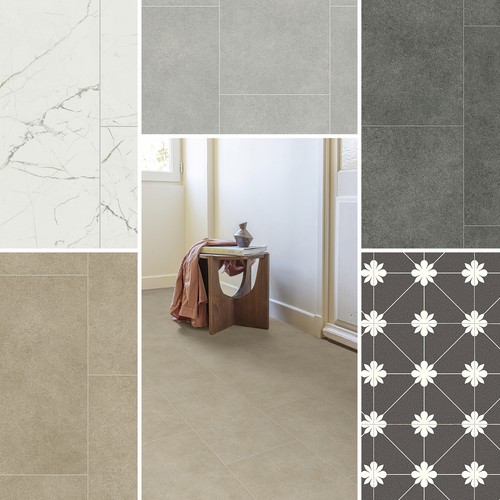 Stone tile effect desire vinyl - stone,