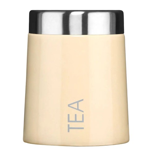 Tea canister stainless steel - canister,
