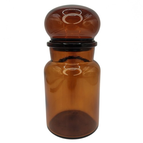 Vintage amber brown glass - vintage, amber/