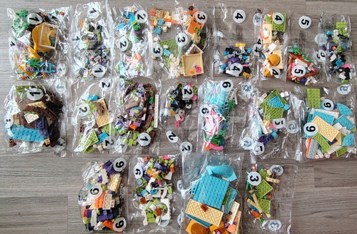 Bulk mix lego bags - 20,