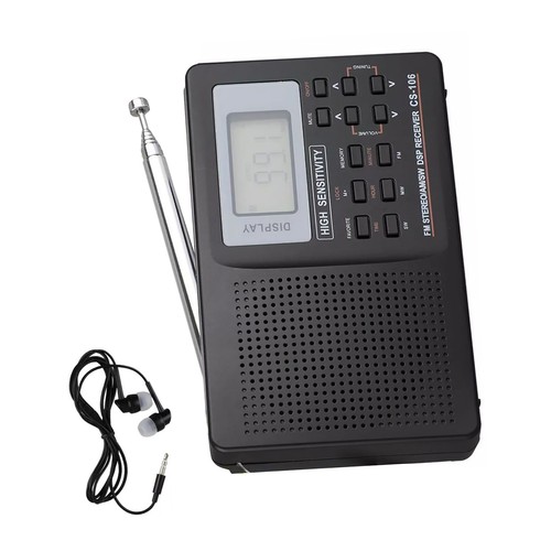 Portable digital radio lcd - radio,