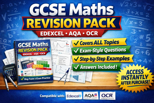 Gcse maths revision pack - maths,