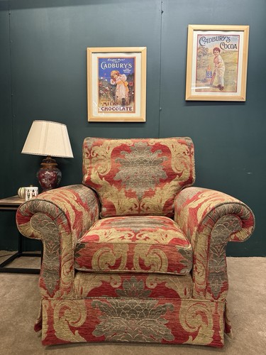 Parker knoll armchair red - armchair,
