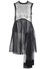 SIMONE ROCHA BLACK TULLE DRESS UK 6
