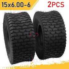 2PCS 15x6.00-6 TURF RIDER GOLF