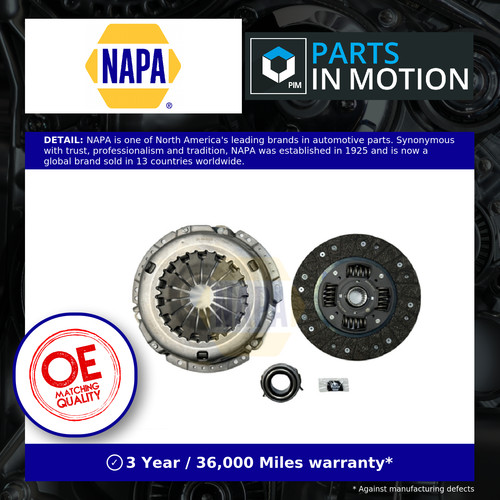 Clutch kit 3pc - kit,