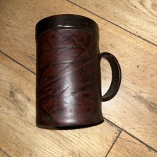 VINTAGE LEATHER BOUND DRINKING