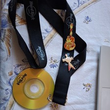 Hard Rock Cafe Lanyard disc
