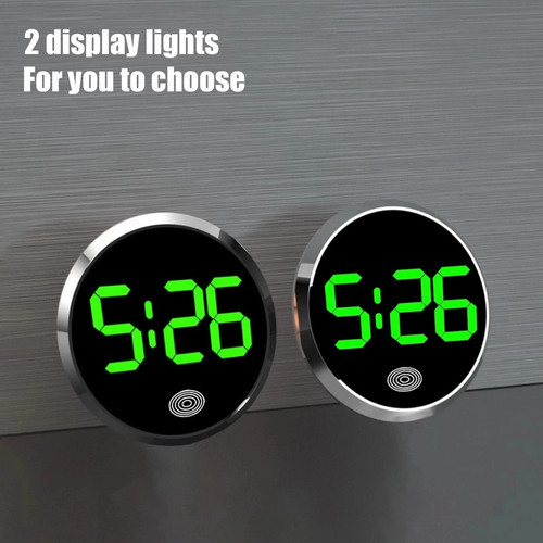 Led car clock - car,