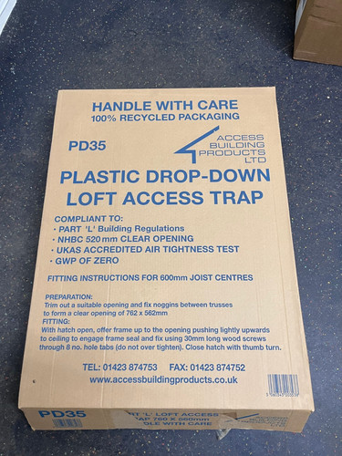 Pd35 plastic drop down - drop-down, loft