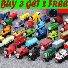 Wooden Trains Track Tank Railway Magnetic Engines Tender for Thomas&Friends BRIO