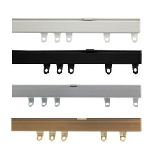 Speedy Fineline Aluminium Curtain Track or Accessories Straight or Bay Windows