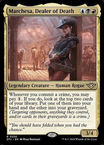 Marchesa dealer death - dealer, ~